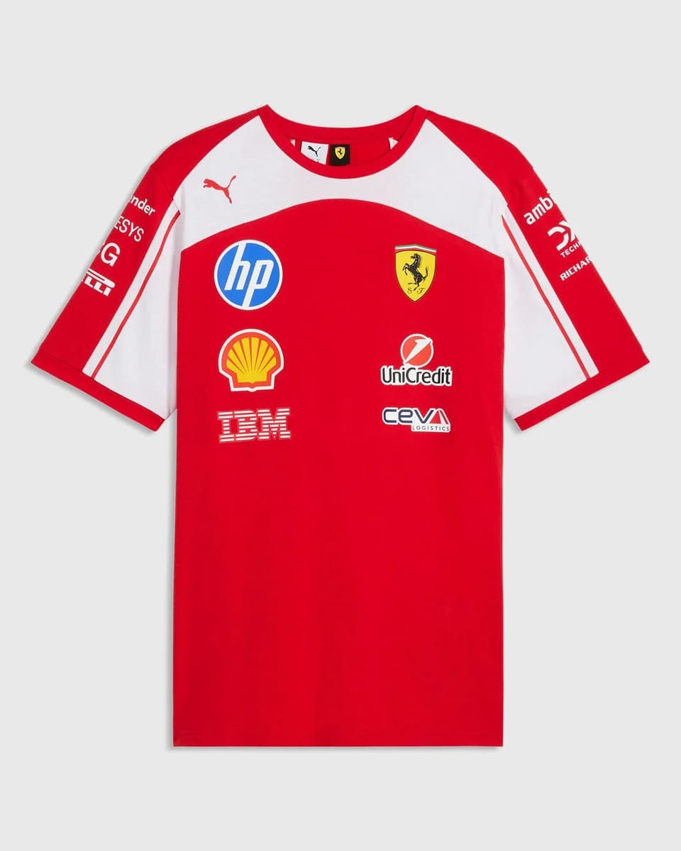 Ferrari T-Shirt Fan 2026 Season Replica